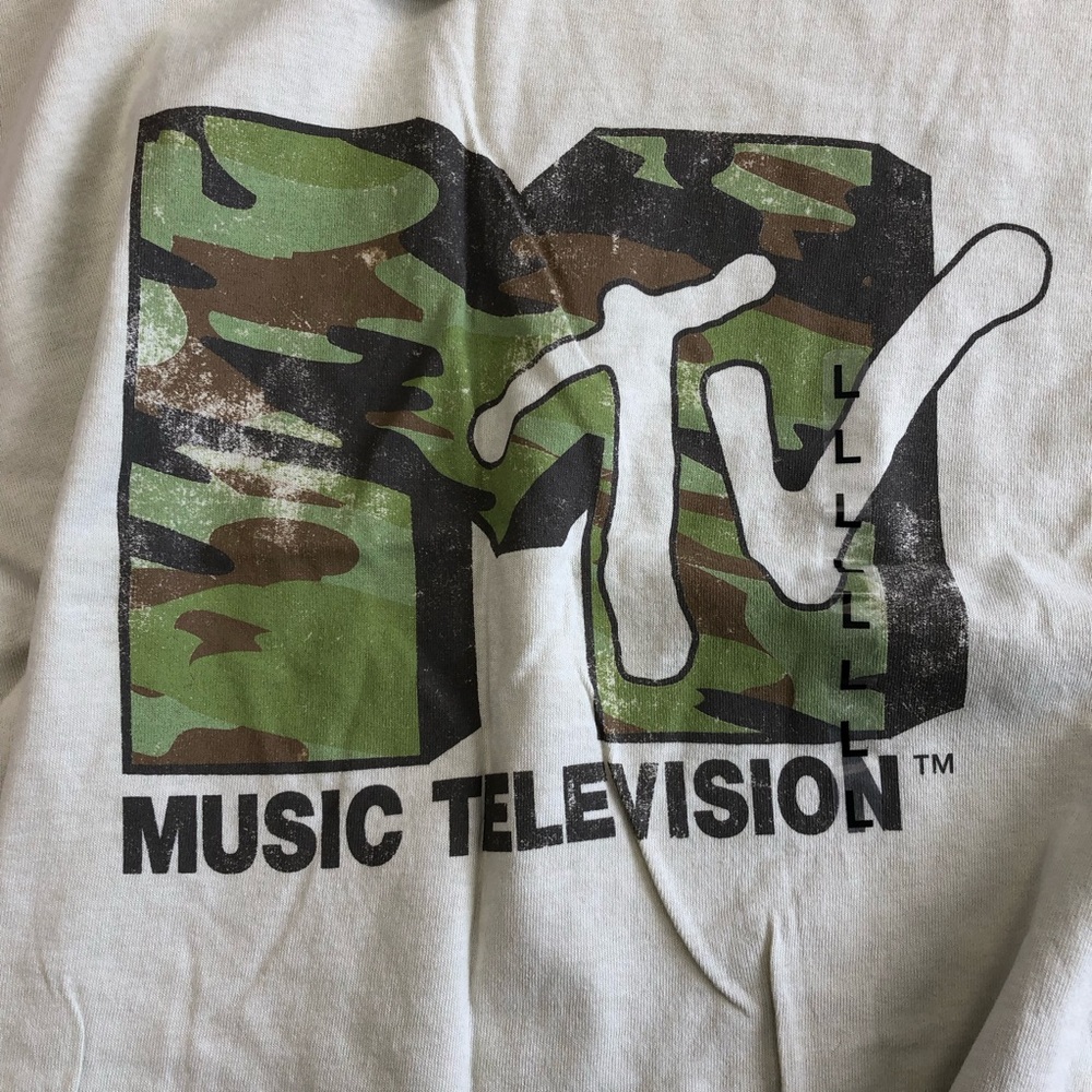 MTV Camo crop top